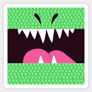 T-Rex Dinosaur Mouth Sticker